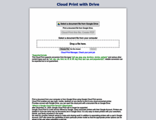 cloudprint.softgateon.net screenshot