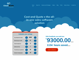 cloudquoteafrica.com screenshot