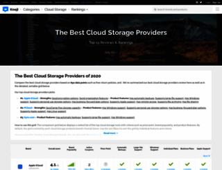 cloudstorage.knoji.com screenshot