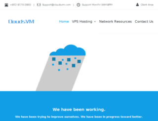 cloudsvm.com screenshot