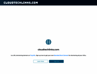 cloudtechlinks.com screenshot