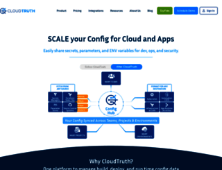 cloudtruth.com screenshot