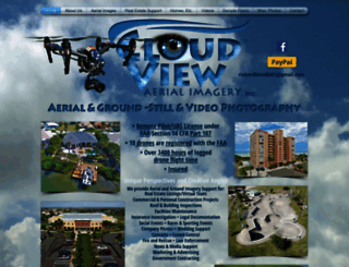 cloudviewaerial.com screenshot