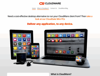 cloudware.co.za screenshot