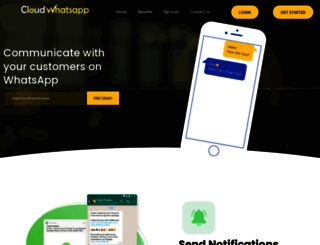 cloudwhatsapp.com screenshot