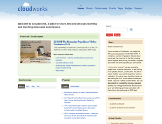 cloudworks.ac.uk screenshot