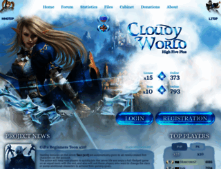 cloudy-world.ru screenshot