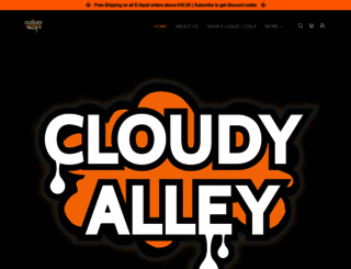 cloudyalley.co.uk screenshot