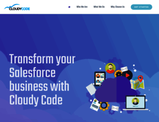 cloudycode.com.au screenshot