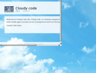 cloudycode.io screenshot