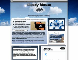 cloudymouse.com screenshot