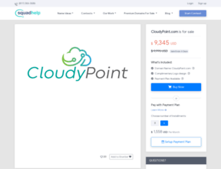 cloudypoint.com screenshot