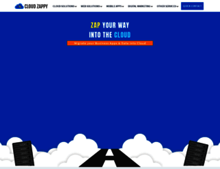 cloudzappy.com screenshot