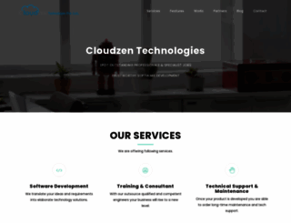 cloudzentechnologies.com screenshot