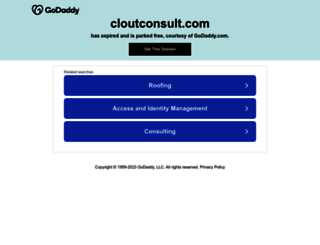cloutconsult.com screenshot