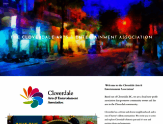 cloverdale-ae.ca screenshot