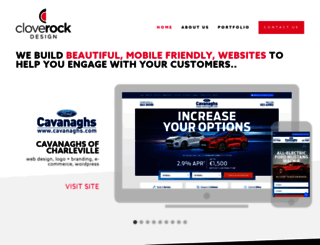 cloverockdesign.ie screenshot