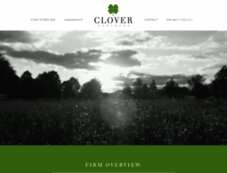 cloverpartners.com screenshot