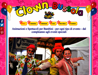 clownbussola.it screenshot