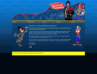 clowningbybuster.com screenshot