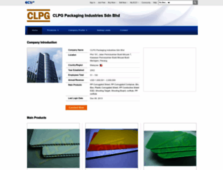 clpgpackaging.en.ec21.com screenshot