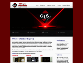 clslaserengraving.com screenshot