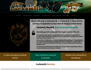 cltlocksmith.com screenshot