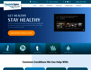 cltspine.com screenshot