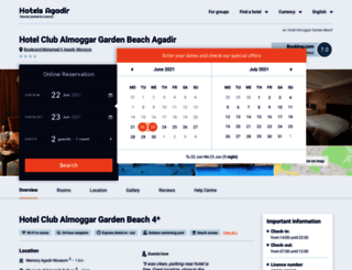 club-almoggar-garden-beach.hotels-agadir.com screenshot