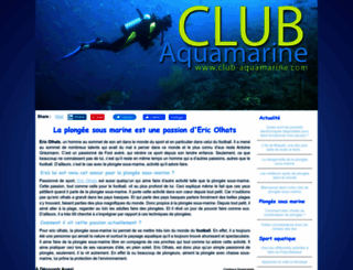 club-aquamarine.com screenshot