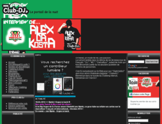 club-dj.fr screenshot
