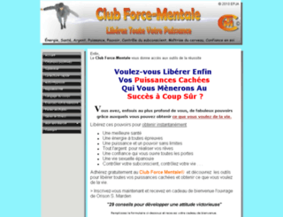club-force-mentale.com screenshot