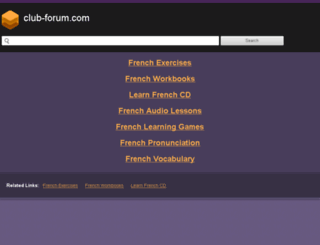 club-forum.com screenshot