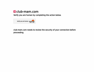 club-mam.com screenshot