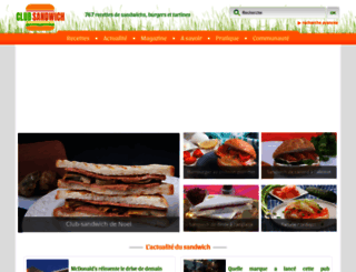 club-sandwich.net screenshot