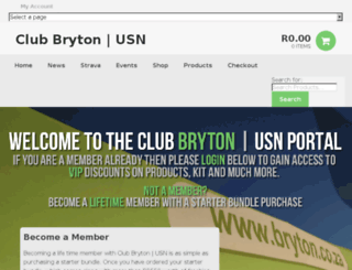 club.bryton.co.za screenshot