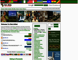 clubafrika.com screenshot