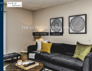 clubathighlandparkapts.com screenshot