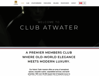 clubatwater.ca screenshot