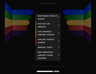 clubbasel.com screenshot
