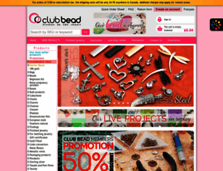 clubbeadplus.com screenshot