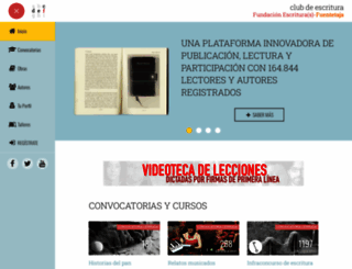 clubdeescritura.com screenshot