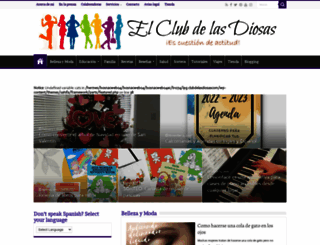 clubdelasdiosas.com screenshot