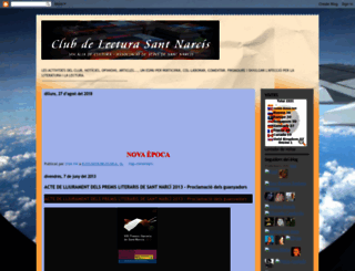 clubdelecturasantnarcis1.blogspot.com screenshot