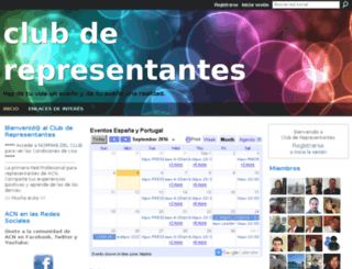 clubderepresentantes.com screenshot