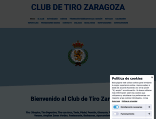 clubdetirozaragoza.com screenshot