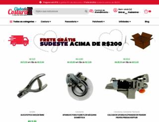 clubedacostura.com.br screenshot