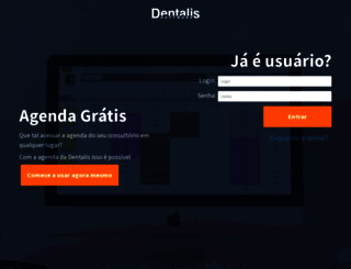 clubedentalis.com.br screenshot