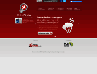 clubedireito.com.br screenshot
