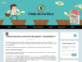 clubedopairico.com.br screenshot